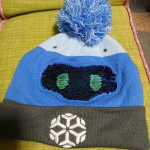 J!NX Snowball One Size Mei Overwatch Sequin Beanie Hat Blizzard Entertainment